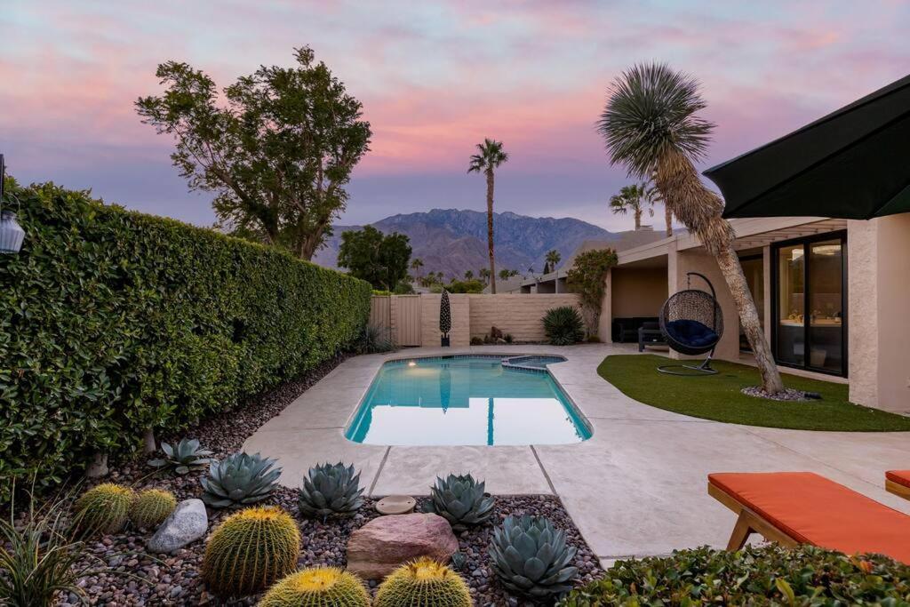 The Sunset House Pool & Spa Palm Springs Exteriér fotografie