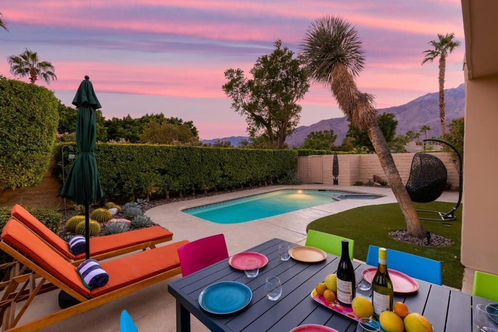 The Sunset House Pool & Spa Palm Springs Exteriér fotografie