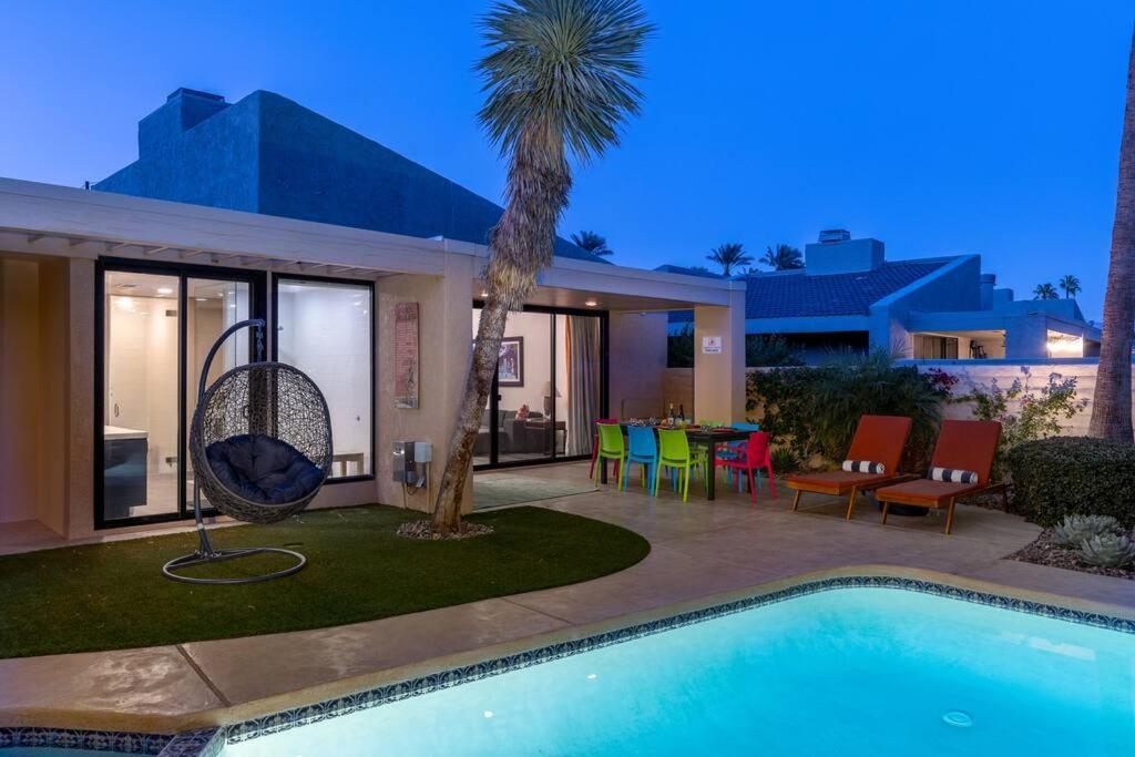 The Sunset House Pool & Spa Palm Springs Exteriér fotografie