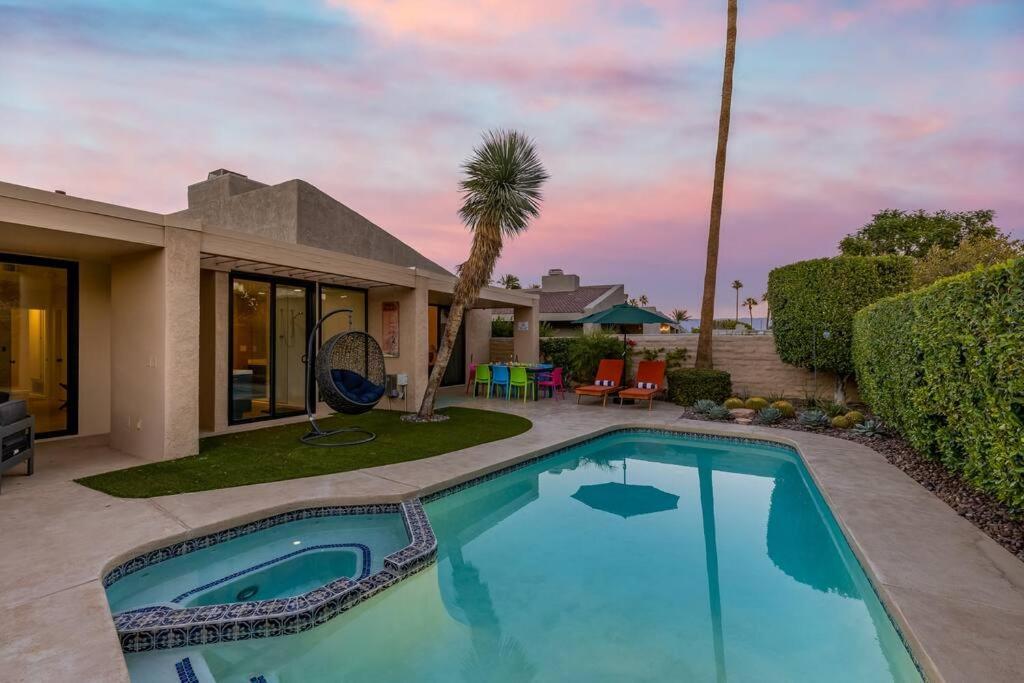 The Sunset House Pool & Spa Palm Springs Exteriér fotografie