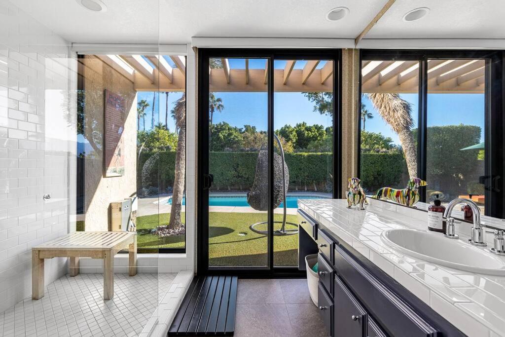 The Sunset House Pool & Spa Palm Springs Exteriér fotografie